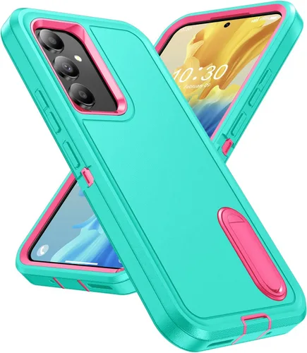 Miniatura 24 de IDweel Funda rígida para Samsung Galaxy A16 5G de 6.7 pulgadas, resistente a los golpes, antiarañazos, ajuste delgado, ligera, duradera, con función