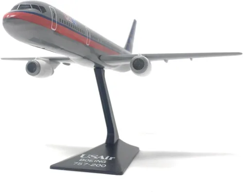Miniatura 5 de USAir (89-97) 757-200 Escala 1:200 - Modelo de avión de plástico a presión - réplica coleccionable de aviones USAir Airlines - Parte # ABO-75720H-015