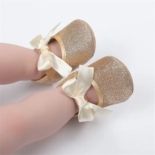 Miniatura 2 de LAFEGEN Zapatos de bebé para niña, antideslizantes, suela suave, de piel sintética, para bebé, Mary Jane, zapatos planos para primeros pasadores