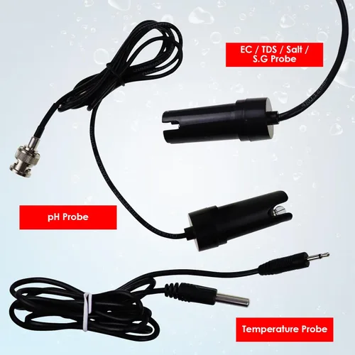 Miniatura 7 de Probador inteligente de calidad del agua, monitoreo de aplicación inalámbrica las 24 horas de pH EC TDS Salinidad SG Temperatura, Montable