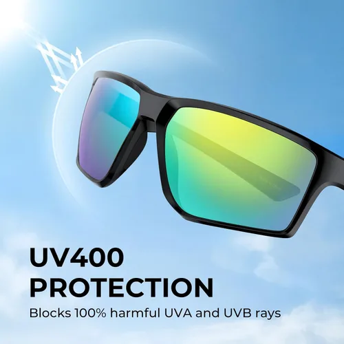 Miniatura 2 de KastKing Osage - Gafas de sol deportivas polarizadas para hombres y mujeres, ideales para conducir, pescar, ciclismo, correr, protección UV