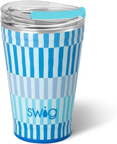 Miniatura 55 de Swig Life - Vaso aislante de 22 onzas, vaso de viaje para café con tapa, taza de café para viaje compatible con portavasos, de acero inoxidable