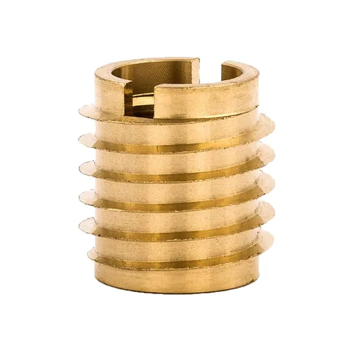 Miniatura 13 de E-Z LOK Inserto roscado para cuchillo para madera dura, insertos de rosca de latón, 10-24 roscas internas, 0.500 pulgadas de longitud, paquete de 25