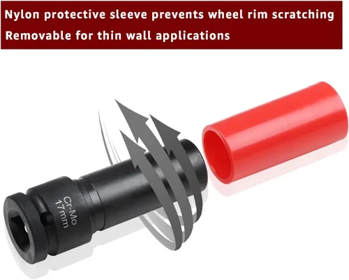 Miniatura 4 de Receptáculo protector para tuerca de rueda para Mercedes Benz con tuerca de rueda de cabeza de flor convexa de 17 mm