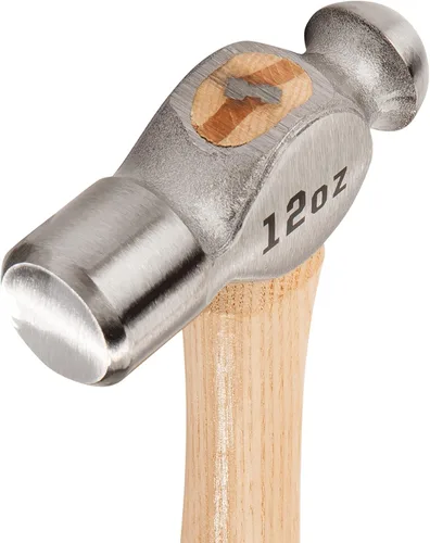 Miniatura 2 de ESTWING Sure Strike Martillo de Bola - Martillo de 12 oz Herramienta para Trabajar Metales con Cabeza de Acero Forjado y Mango de Madera de Hickory