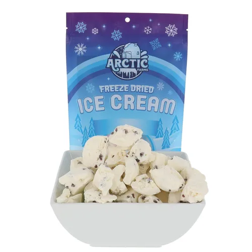 Miniatura 30 de Arctic Farms Trozos de Helado Liofilizado a Granel - No se Derrite (Mantequilla de Maní) (1 libra)