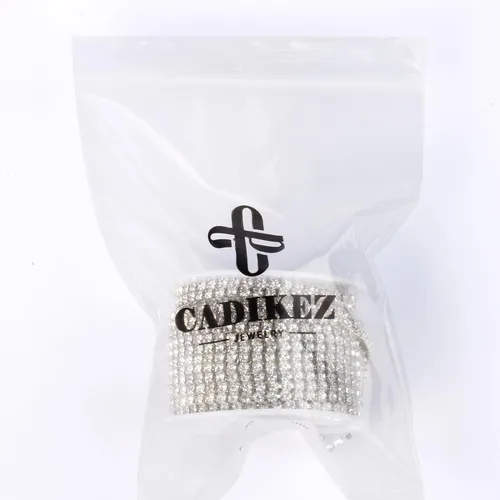 Miniatura 8 de Cadikez - Cadena de diamantes de imitación de 10 metros (11 yardas), cadena de cierre de diamantes de imitación arcoíris AB, cadena de cristal