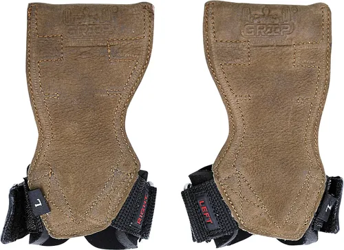 Miniatura 16 de Lifting Grips PRO Guantes de Peso de Servicio Pesado Correas de Barra de Gimnásticos Alternativa a Ganchos de Potencia Peso Muerto Muñequera Caucho