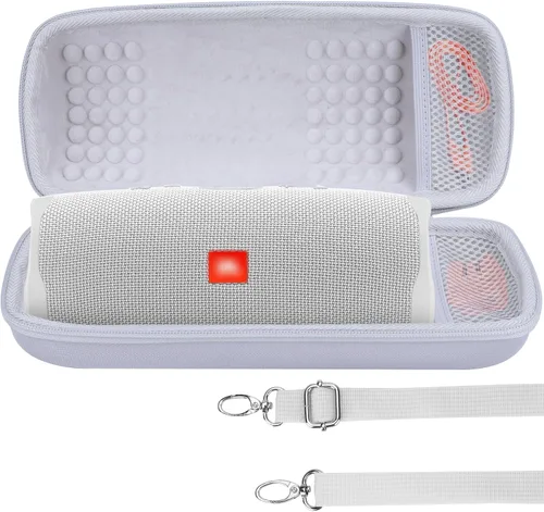 Miniatura 20 de Carcasa Rígida Lebakort Compatible con Altavoz JBL Charge 5 Charge 4 Impermeable (Carcasa Negra)