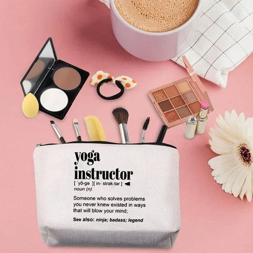 Miniatura 17 de TSOTMO Instructor de yoga Bolsa de maquillaje Bolsa de maquillaje Profesor de yoga Regalo de agradecimiento Instructor de yoga Regalo