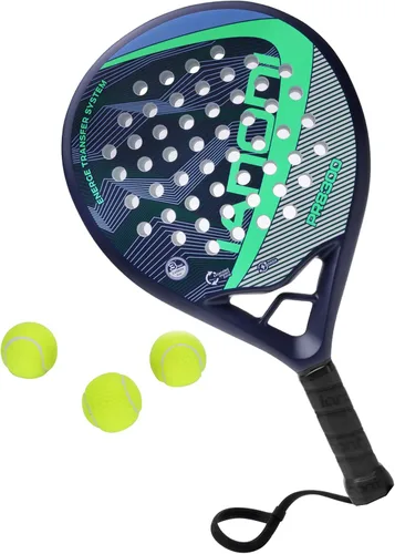 Miniatura 2 de IANONI Raqueta de pádel de fibra de carbono con superficie de EVA con núcleo de espuma flexible Palas de tenis de pádel Raqueta de tenis de playa