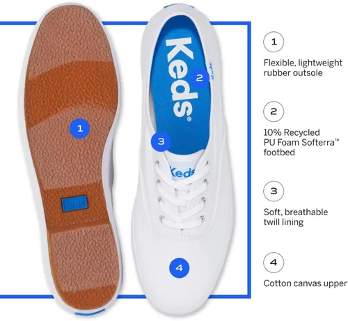 Miniatura 5 de Keds Champion Originals - Zapatillas de cuero para mujer