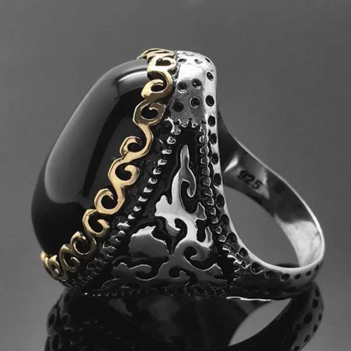 Miniatura 4 de Lujoso anillo de piedras preciosas de circonita cúbica para mujeres y niñas, anillos de piedra preciosa de cristal de circonita cúbica, retro