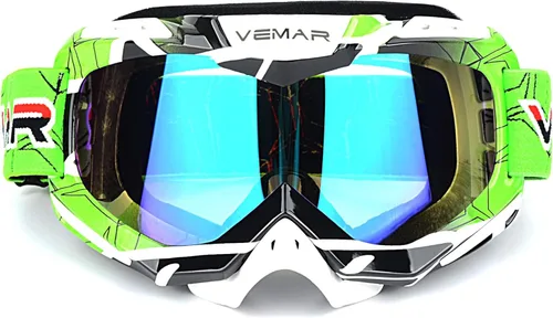 Miniatura 11 de Gafas de motocicleta y motocross para carreras de cuatrimoto (ATV), de bicicleta en tierra, de todoterreno y carrera táctica de motocicleta