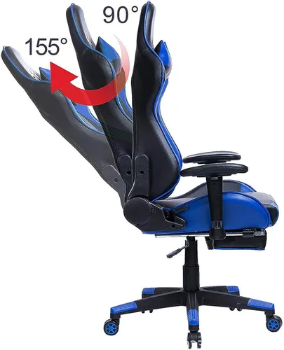 Miniatura 3 de Home Ergonomic Office Chair Ergonomic Computer Chair with Adjustable Height,Gaming Chair,High Back Adjustable Swivel Video Game Chair with Footrest