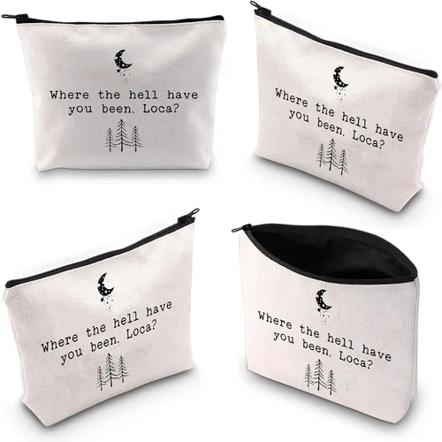 Miniatura 6 de WCGXKO Bolsa de maquillaje con cremallera inspirada en la película Where The Hell Have You Been Loca, Sido Loca