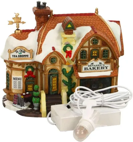 Miniatura 8 de Lemax Pueblo Navideño Devaneys Bakery Funciona con Pilas LED - 35793