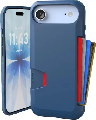 Miniatura 77 de Smartish - Funda tipo cartera para iPhone 11, diseño de cartera volumen 1 [delgada + protectora] con tarjetero - probada para caídas con ranura