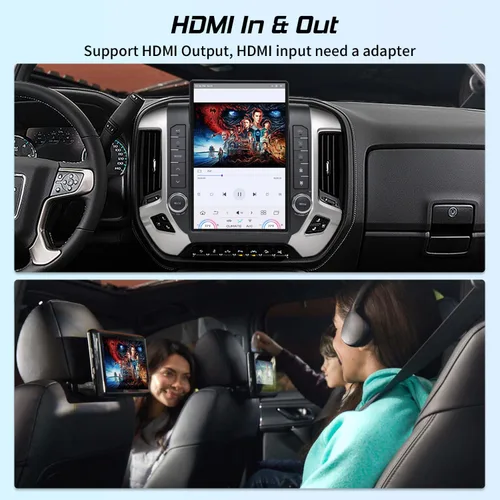 Miniatura 5 de Radio de coche Cidava de 13 pulgadas para F150 2015-2020 y 2017-2022 F250/F350/F450 T-Style Car Stereo Head Unit Replacement with Wireless