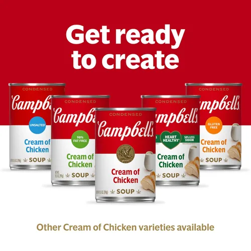 Miniatura 6 de Campbell's Crema condensada de sopa de pollo, lata de 10.5 onzas (paquete de 4)