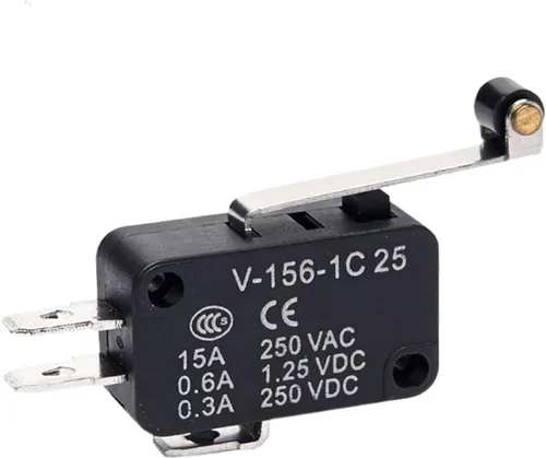 Miniatura 2 de HEXEH Interruptor de límite Micro Interruptores de viaje de límite de contacto plateado autorreset momentáneo V-15 V-151 V-152 V-153 V-154 V-155