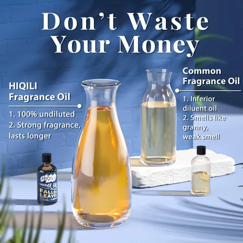 Miniatura 4 de HIQILI - Aceite de fragancia de hojas caídas 100ml para difusor de auto, aroma fresco y limpio para fabricación de velas, jabón, lavandería 3,38