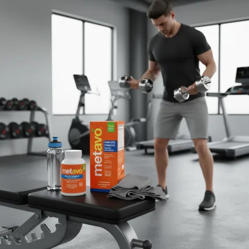 Miniatura 3 de Metavo Complete Synbiotic - GLP-1 Support Pre+Pro+Postbióticos 60 cápsulas vegetales 7 cepas, 4 mil millones de UFC Apoyo para la salud