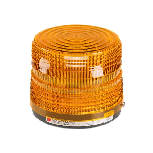 Miniatura 3 de Federal Signal Luz de advertencia, tubo estroboscópico, azul, 120VCA