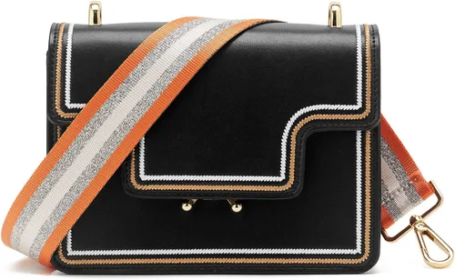 Miniatura 703 de ZOOEASS - Correa de repuesto para cartera, para colgar en el hombro o para cruzar, ancha y ajustable, de lona