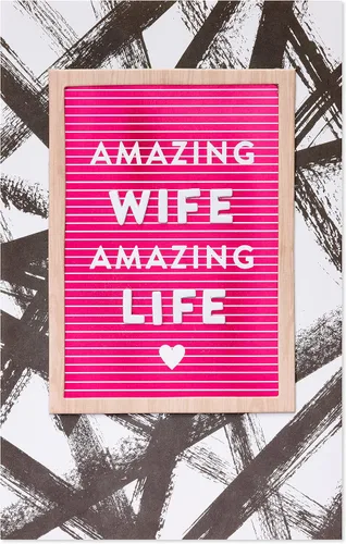 Miniatura 5 de American Greetings Tarjeta de San Valentín para esposa (In Love With You)