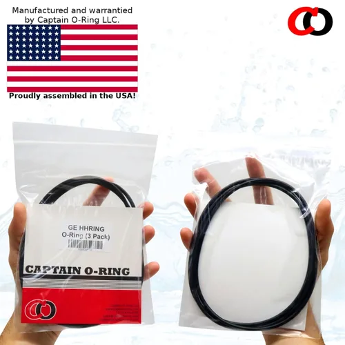 Miniatura 8 de Paquete de 3 piezas de repuesto para GE HHRING / WS03X10054 (para GXWH30C, GXWH35F, GNWH38F, GNWH38S, GXWH40L) Buna-N ORing de Captain O-Ring LLC