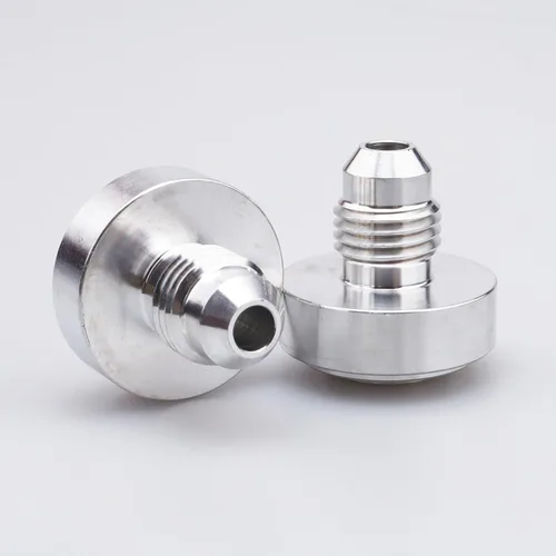 Miniatura 3 de AC PERFORMANCE -3 AN Macho Soldadura en Bung Fitting Aluminio, Paquete de 2