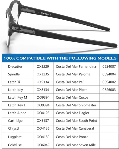 Miniatura 3 de 2 Pair Replacement Nosepieces Nose Pads for Costa Del Mar
