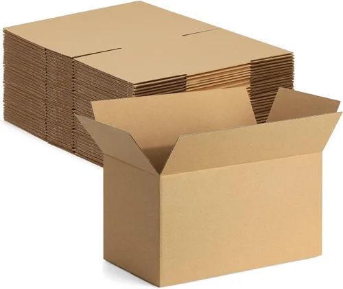 Miniatura 25 de Eupako Cajas de envío pequeñas, 6 x 4 x 4 x 4, paquete de 30 unidades, cajas de cartón corrugado, cajas de cartón para embalaje de pequeñas Blanco