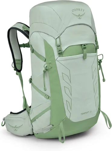 Miniatura 25 de Osprey Tempest 22L Mochila ligera de senderismo para mujer, mochila pequeña para viajes y campamentos, verde menta helada/Botánica