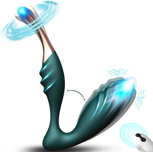 Vibrador juguetes sexuales, vibrador de punto G, estimulador de clítoris para adultos con doble 10 vibraciones, juguete para adultos, vibradores de
