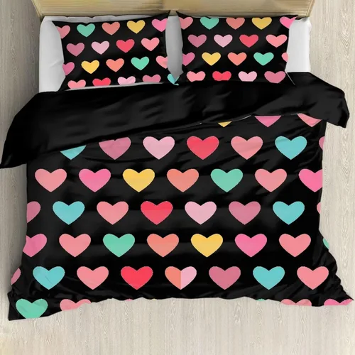 Miniatura 25 de BIGCARJOB Juego de funda de edredón para niños, tamaño individual, con estampado de rubí, fútbol americano, para niños, adolescentes, juego de funda