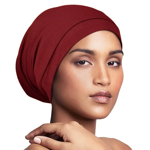 Miniatura 146 de Alnorm - Gorro con forro de satén y suave banda elástica para hombres y mujeres, talla única Se ajusta a la mayoría