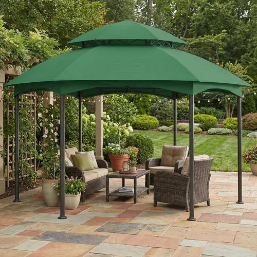 Miniatura 2 de Garden Winds Toldo de repuesto para cenador The Heritage Dome - Riplock 350 - Verde