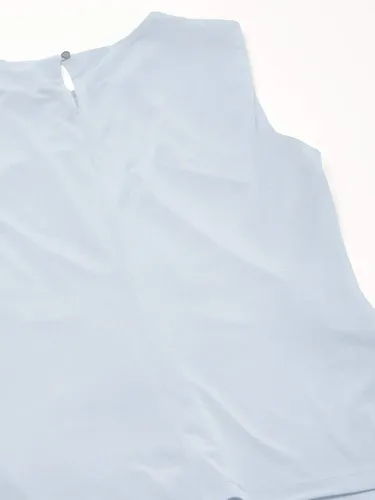 Miniatura 6 de Calvin Klein - Camisola sin mangas con cuello plisado para mujer