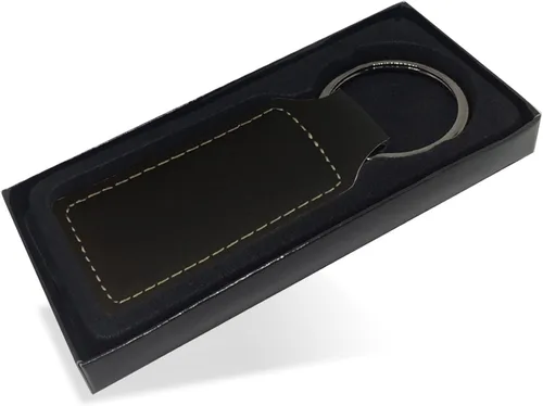 Miniatura 2 de LaserGram Llavero rectangular, esgrima, grabado personalizado incluido