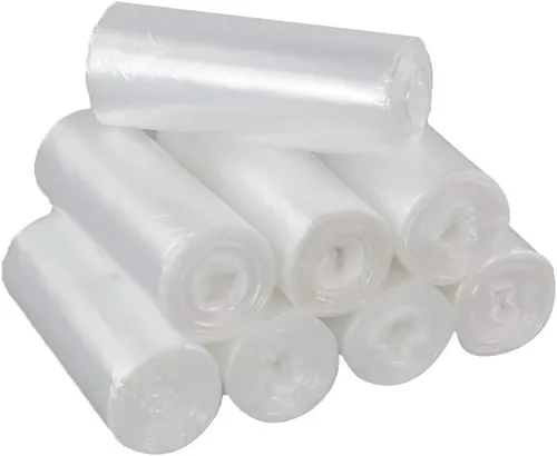 Bolsas de basura transparentes de 13 galones, bolsa de basura para cocina, 225 unidades