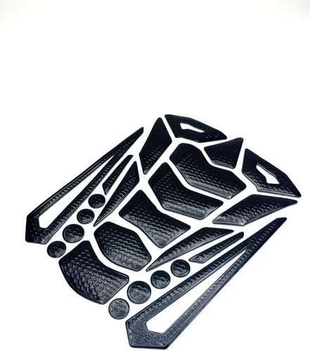 Miniatura 2 de Niree Adhesivo protector de brillo metálico para tanque de motocicleta para Yamaha FZ6R FZ6 FAZER FZ8 MT-07/FZ-07 FZ-09/MT-09/SR (no FJ-09) FZ1 C01