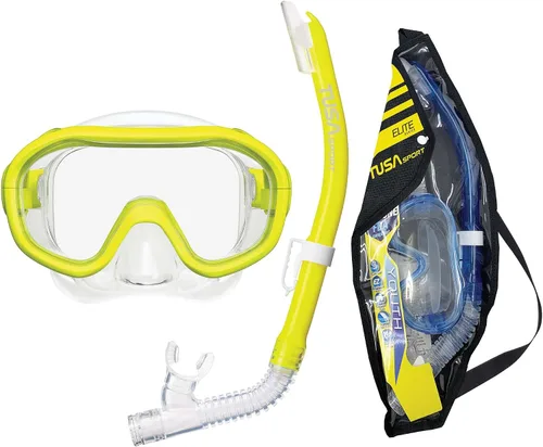Miniatura 7 de TUSA Sport Mini-Kleio Junior Máscara y Snorkel Combo (con bolsa reutilizable)
