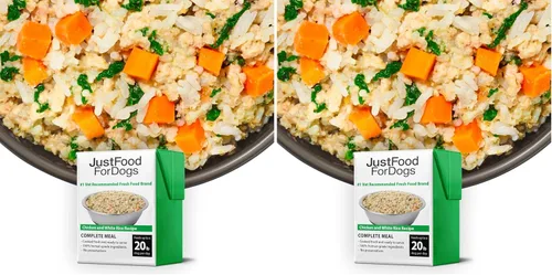 Miniatura 20 de JustFoodForDogs Pantry Fresh Wet Dog Food, Comida Completa para Perros o Complemento para Comida de Perros, Receta de Comida para Perros de Grado
