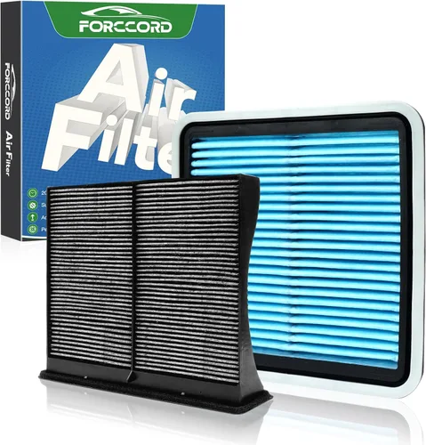 Miniatura 22 de Kit de filtro de aire de motor y de cabina Forccord Compatible con Honda Civic 1.5L 2016 2017 2018 2019 2020 2021 Filtro de cabina de carbón