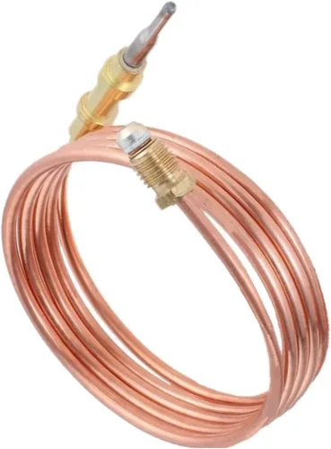 Miniatura 3 de 098514-01 Calentador de propano termopar pieza de repuesto para calentador Desa LP, reemplazar calentador de pared sin ventilación 098514-02 SSN18TB
