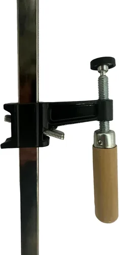 Miniatura 6 de Juego de abrazadera de barra de acero de 4-36 pulgadas con sistema de trinquete de metal y liberación rápida para carpintería y trabajo del metal