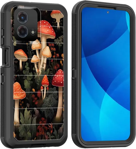 Miniatura 8 de Funda para Moto G Play 4G 2024, cuerpo completo, protección contra caídas, resistente, 3 capas, militar, resistente, duradera, para Motorola Moto G