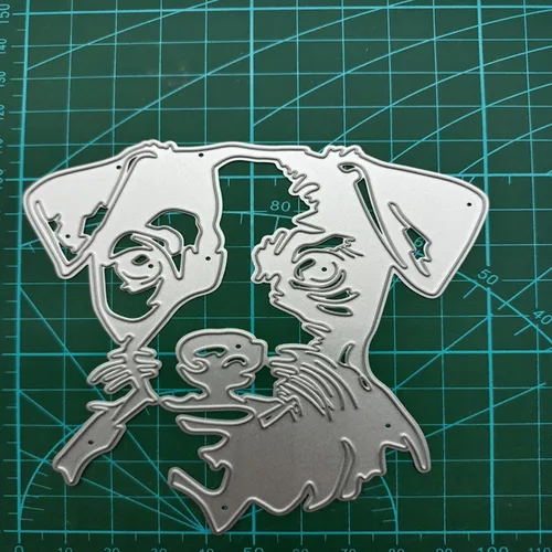 Miniatura 6 de Troqueles de corte de animales, troqueles para perros, plantillas de grabado en relieve para bricolaje álbumes de recortes, tarjetas de regalo